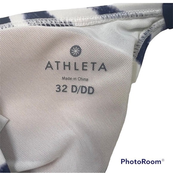 Athleta Striped Halter Style Bikini - Picture 4 of 7